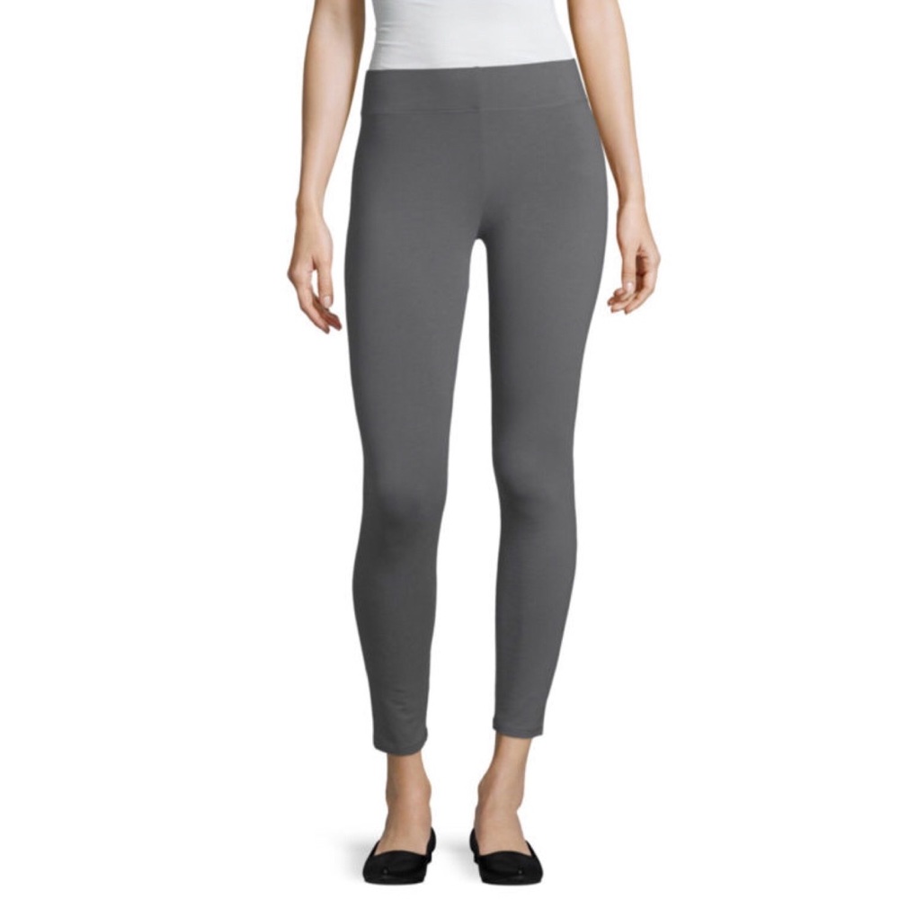 Women’s MIXIT Solid Knit Gray Leggings